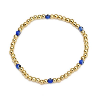 Women's New Eye Beads Bracelet Set