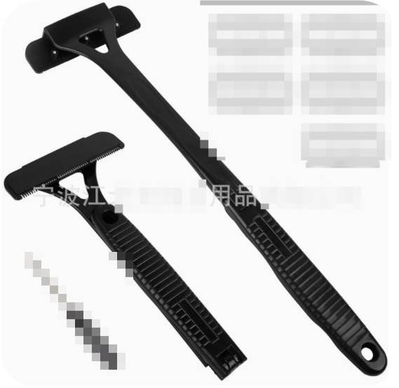 Men's Back Shaver With Foldable Three Head Blade (One Piece)