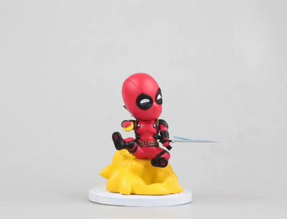 Deadpool Figurine Model and Collectible Statue